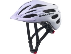 Dětská helma CRATONI Pacer Jr. Lavender-White Matt (Varianta XS-S (50-55 cm))