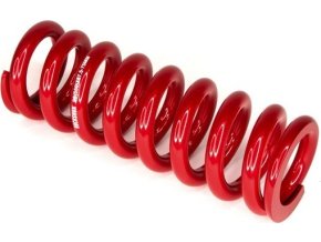 Pružina METRIC COIL, ELECTRIC RED, délka 151MM, zdvih pružiny (57.5-65MM), 650 LB
