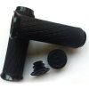 Locking gripy pro Grip Shift Integrated 85mm s černou objímkou a s koncovkou řidítek