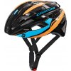 Helma CRATONI C-Breeze Black/Blue/Orange Glossy - S/M (53-56cm)