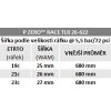 Plášť Pirelli P ZERO™ Race TLR Classic, 26 - 622, SPEEDCore, 127 tpi, SmartEVO, Classic