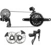 Sada SRAM Force AXS 2X E1 Electronic HRD (brzdové/řadící páky s FM třmeny, řetěz Force 114