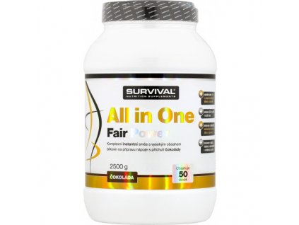 All in One Fair Power - 2500 g, borůvka