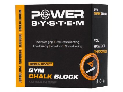 Power System Gym Chalk Block - magnézium (kostka)