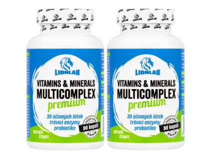 Vitamins & Minerals Premium Multicomplex - akce 1+1 zdarma