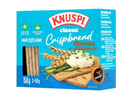 Knuspi Crispbread - 150 g, 3 druhy sýra