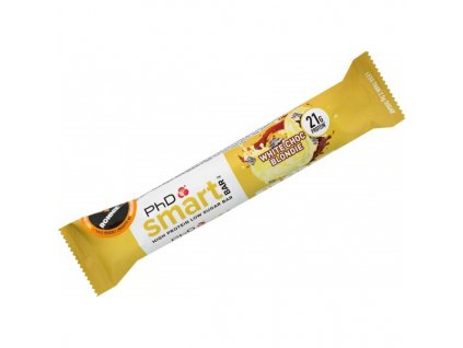 PhD Nutrition Smart Bar 64 g bílá čokoláda