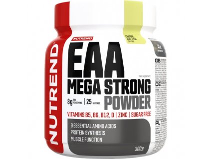 EAA Mega Strong Powder - 300 g, pomeranč-jablko