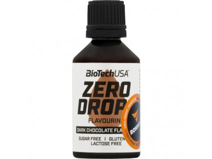 Zero Drops - 50 ml, tmavá čokoláda