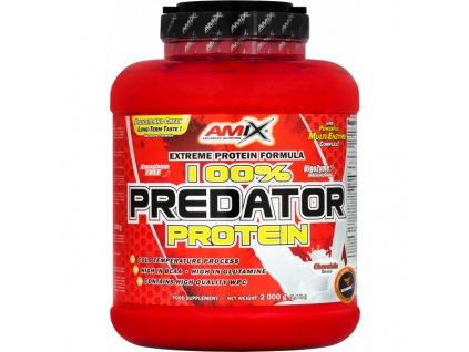 100 % Predator Protein - 2000 g, jahoda