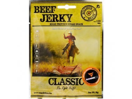 Sušené maso Bullseye Meats Beef Jerky - 25 g, original