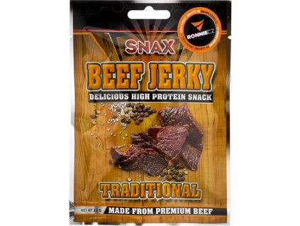 Sušené maso Snax Beef Jerky - 25 g, BBQ