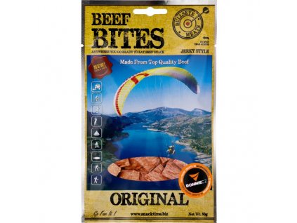 Sušené maso Bullseye Meats Beef Bites - 50 g, teriyaki