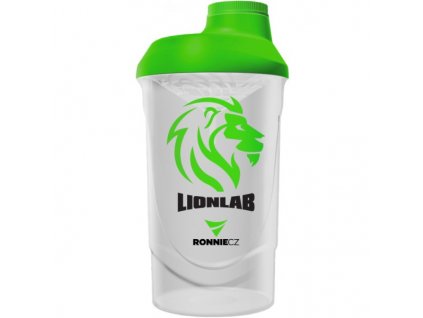 Šejkr Lionlab - 600 ml (zelený)