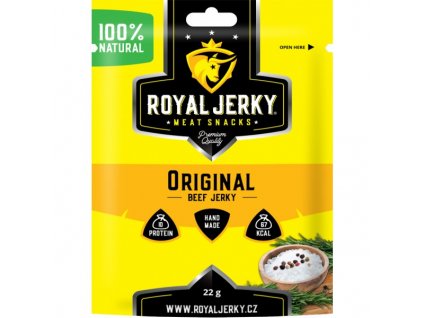 Sušené maso hovězí Royal Jerky - 22 g, cheezy cheese