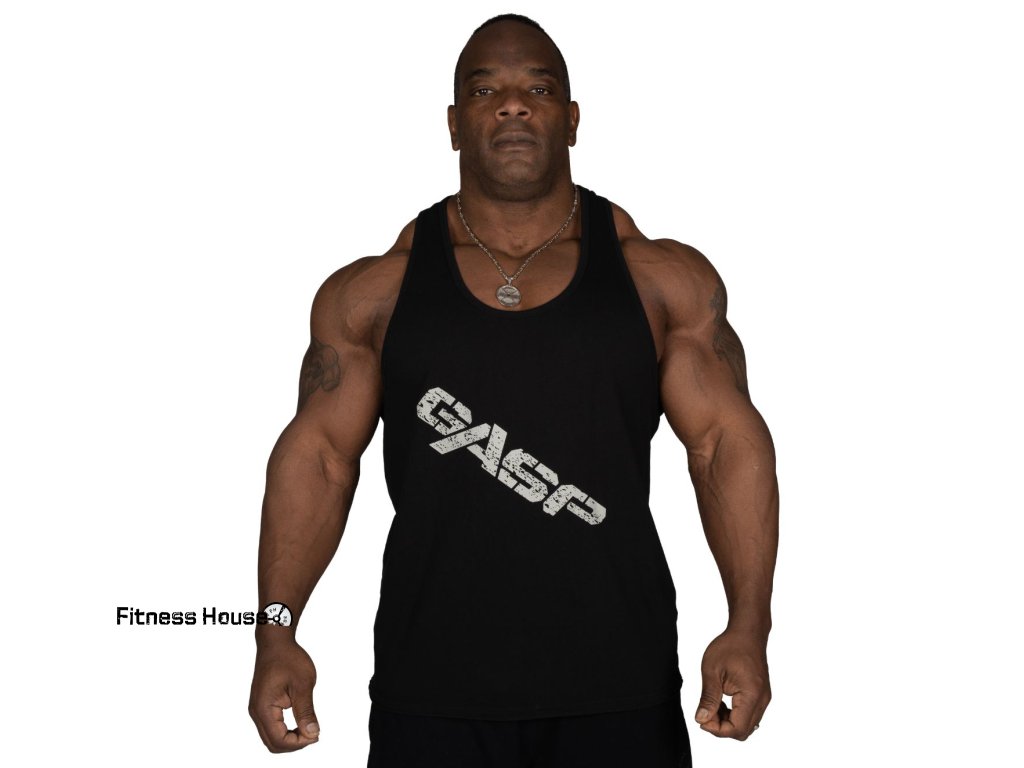 Gasp VINTAGE T-BACK BLACK tank  – tielko Gasp čierne
