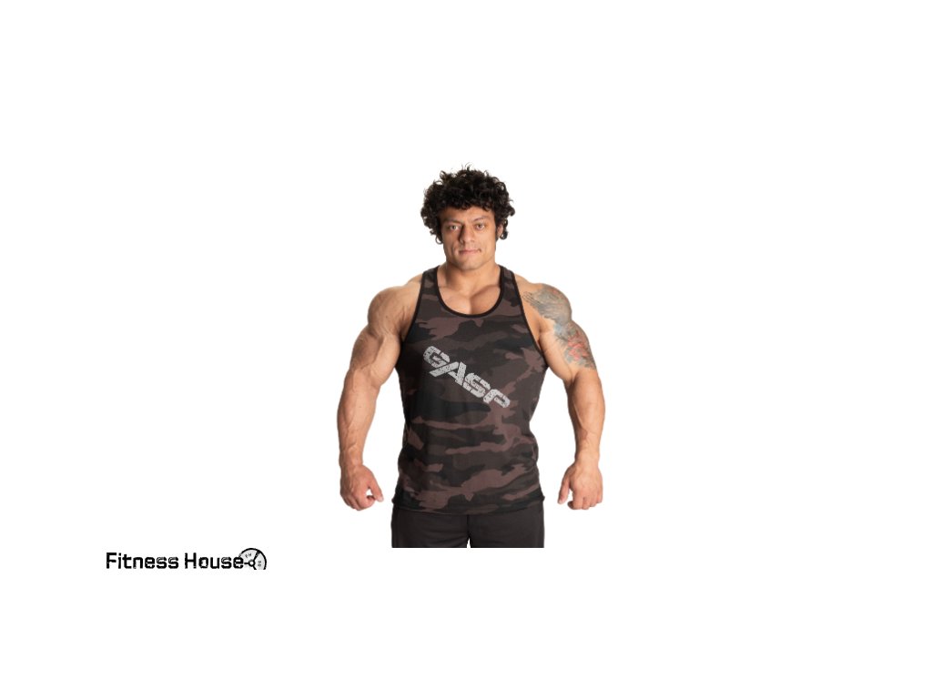 Gasp VINTAGE T-BACK DARK CAMO – tielko Gasp maskáčové tmavé