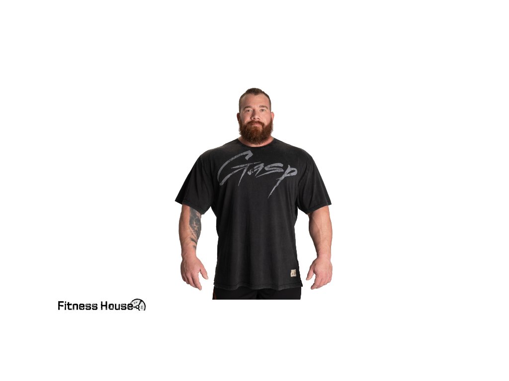 Kulturistické tričko GASP Vitage original tee černé - Fitnesshouse.cz 1