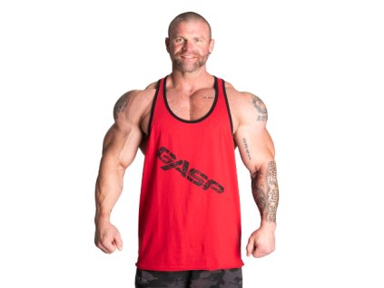 FitnessHouse.cz - Vintage t-back chili red - tílko 220446-370(1)
