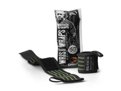 GASP BRANCH 18" WRIST WRAP BLACK – bandáže zápěstí Gasp černé