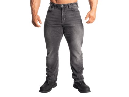 FitnessHouse.cz - pánské džíny FLEX DENIM šedé - 220826-959 (1)