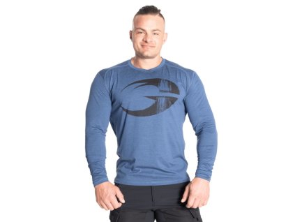 Gasp OPS EDITION LS OCEAN BLUE – triko Gasp oceánově modré