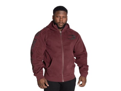 Gasp PRO GASP HOOD MAROON – mikina s kapucí Gasp kaštanová