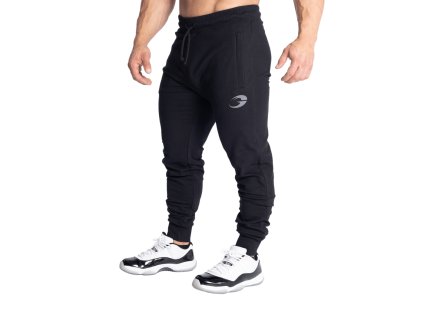 Gasp TAPERED JOGGERS BLACK – tepláky Gasp černé