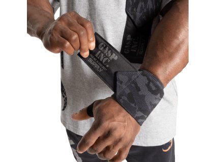 HEAVY DUTY WRIST WRAPS 24’DARK CAMO – bandáže zápästia Gasp maskáčové tmavé