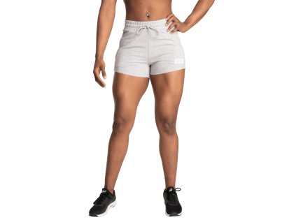 Better Bodies EMPIRE SWEATSHORTS LIGHT GREY MELANGE – šortky Better Bodies světle šedé