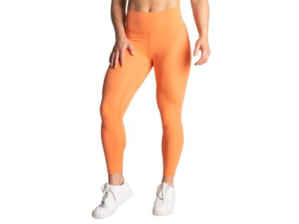 Better Bodies CORE LEGGINGS CORAL ORANGE – legíny Better Bodies korálově oranžové