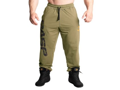 Gasp VINTAGE SWEATPANTS WASHED GREEN – tepláky Gasp seprané zelené
