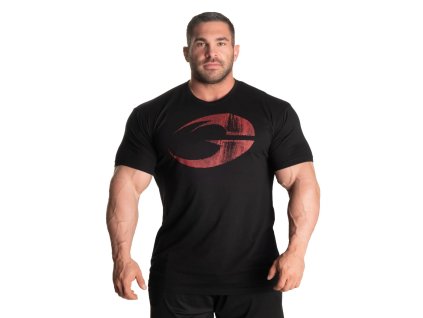 Gasp CADET TEE BLACK/RED – tričko Gasp čierno-červené