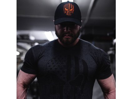 GASP RELENTLESS CAP BLACK/FLAME – šiltovka Gasp čierno-oranžová