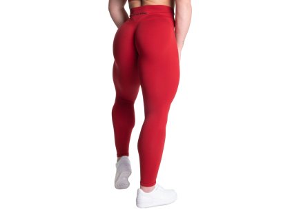 Better Bodies SCRUNCH LEGGINGS CHILI RED – legíny Better Bodies červené