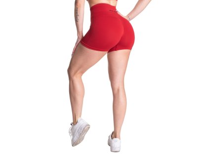 Better Bodies SCRUNCH SHORTS CHILI RED – šortky Better Bodies červené