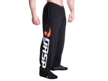 Gasp GASP SWEATPANTS BLACK/WHITE – tepláky Gasp čierno-biele