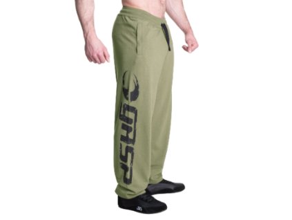 Gasp GASP SWEATPANTS WASHED GREEN – tepláky Gasp oprané zelené