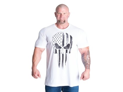 Gasp SKULL STANDARD TEE WHITE – tričko Gasp biele