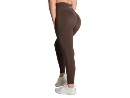 Better Bodies SCRUNCH LEGGINGS TIMBER – legíny Better Bodies hnedé