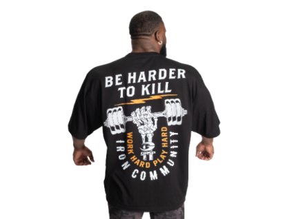 Gasp HARDER TO KILL IRON TEE BLACK  – tričko Gasp černé
