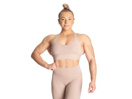 Better Bodies CORE SPORTS BRA DESERT – športová podprsenka Better Bodies piesková