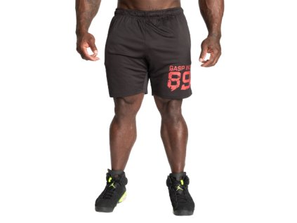 Gasp 89 DYNAMIC SHORTS BLACK/RED – šortky Gasp čierno-červené