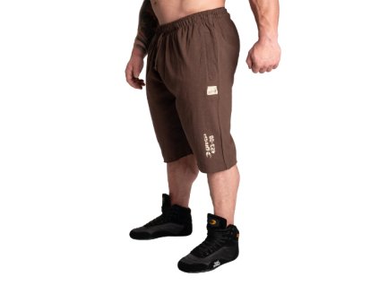 Gasp THROWBACK SHORTS TIMBER – šortky Gasp hnedé