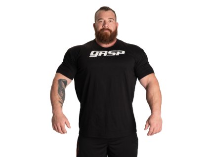 Gasp LEGACY GYM TEE BLACK/WHITE – tričko Gasp čierno-biele