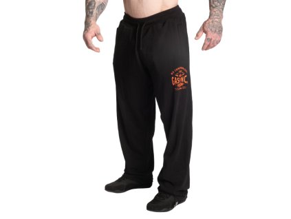 FitnessHouse.cz - tepláky Gasp INC SWEATPANTS black/flame - no. 221047-984.2