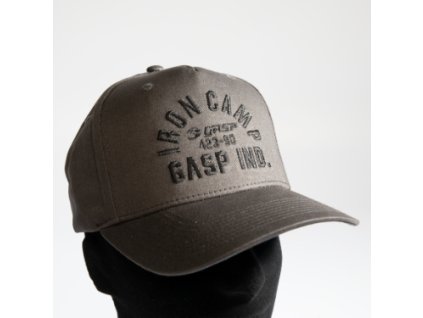 FitnessHouse.cz - sportovní kšiltovka s lebkou Gasp TRHOWBACK HC CAP CHARCOAL no. 232839-910.1