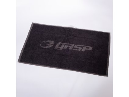 FitnessHouse.cz - malý ručník do fitka Gasp GASP GYM TOWELS BLACK/GREY, černý, no. 232428-986.1