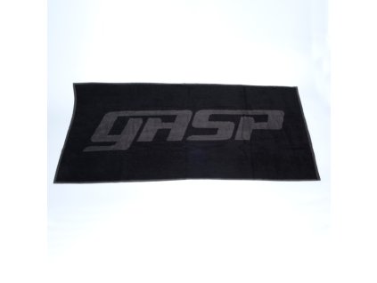 FitnessHouse.cz - velký ručník do fitka Gasp GASP TOWEL BLACK/GREY, černý, no. 230146-986.1