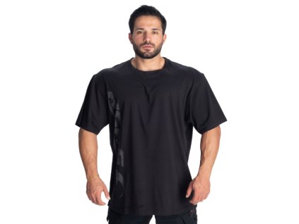 FitnessHouse.cz - pánské volné kulturistické tričko z bavlny Gasp ORIGINAL TEE BLACK/GREY no. 220858-986.1